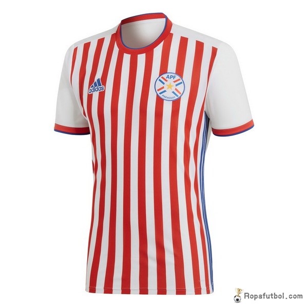 Camiseta Paraguay Replica Primera Ropa 2018 Rojo